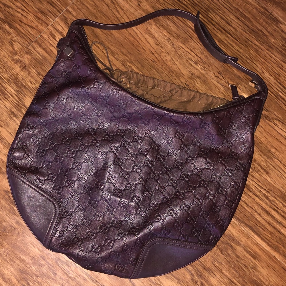 “Gucci” Sima Line Hobo/Shoulder Bag - 162882